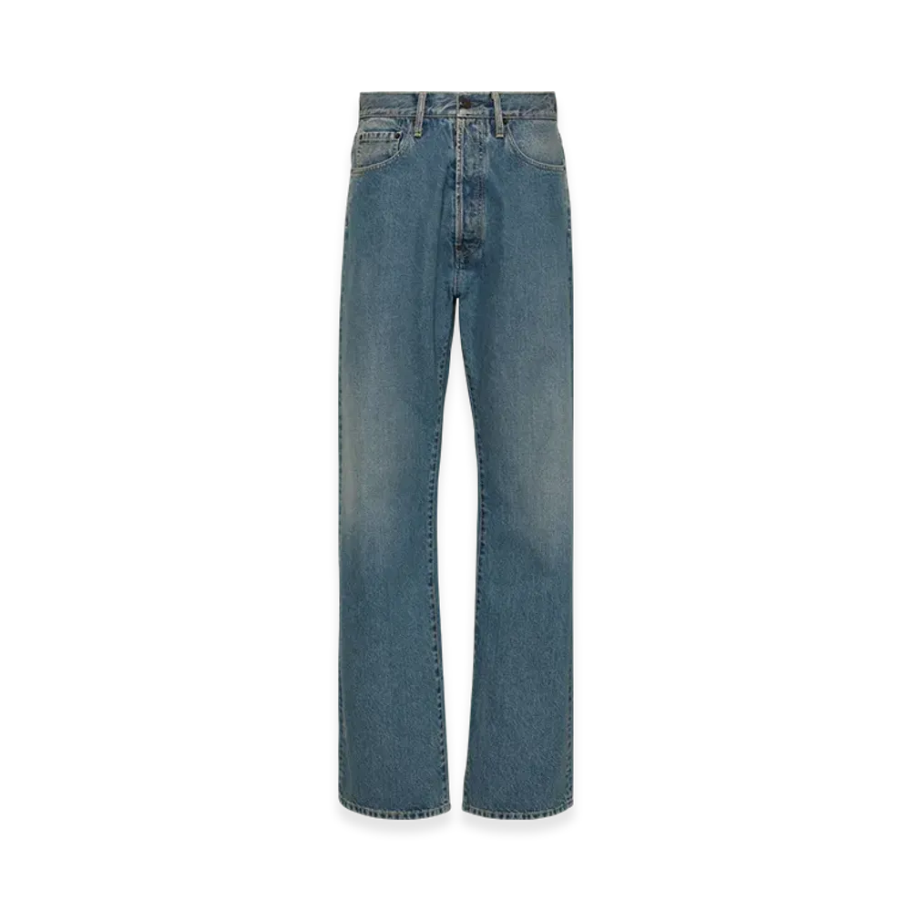 Maison Margiela Men's Turn-Up Jeans "Blue"