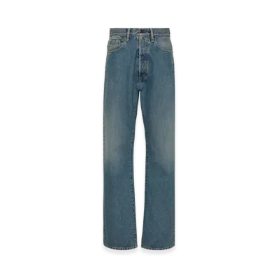 Maison Margiela Men's Turn-Up Jeans "Blue"