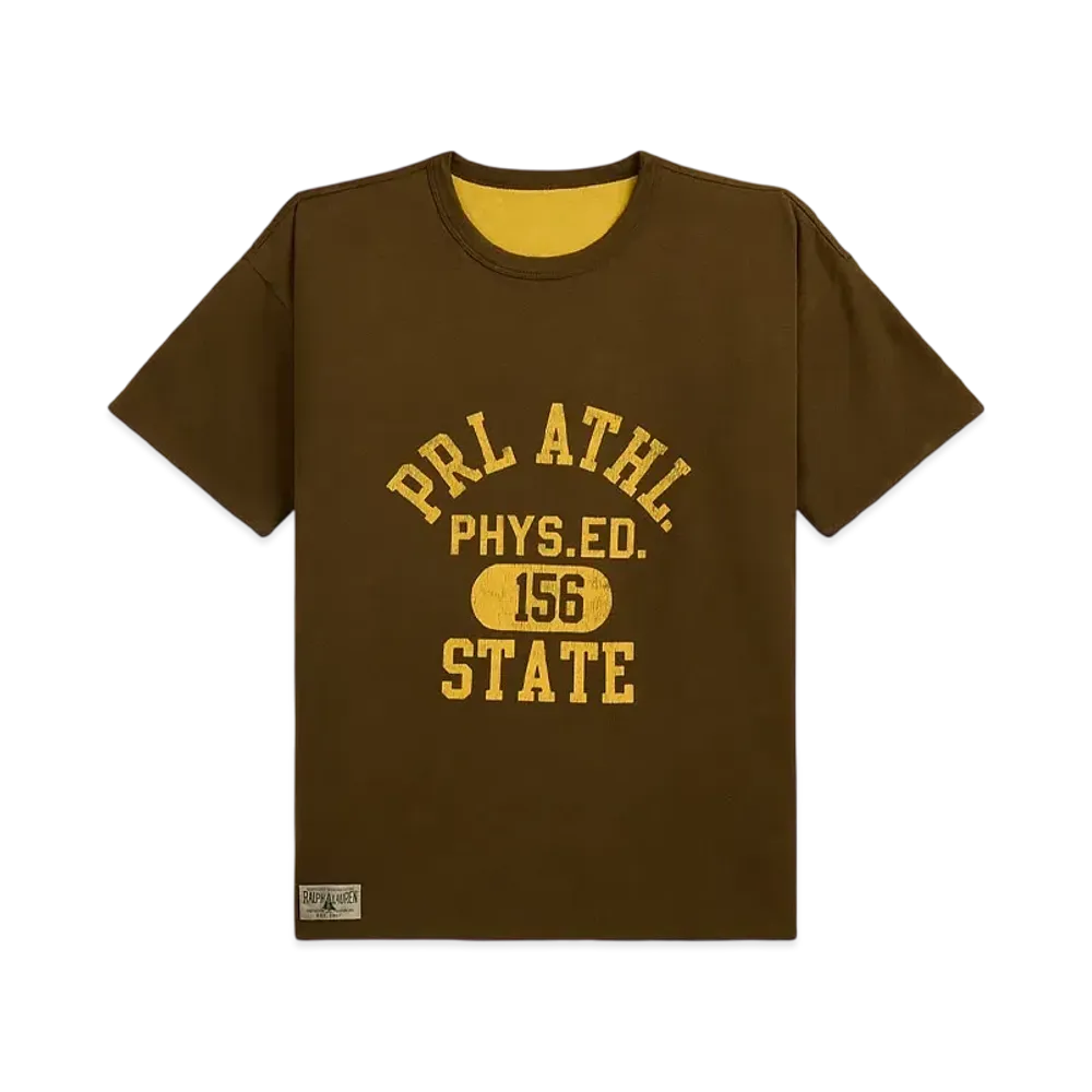 Polo Ralph Lauren Classic Fit Reversible Graphic T-Shirt "Brown"