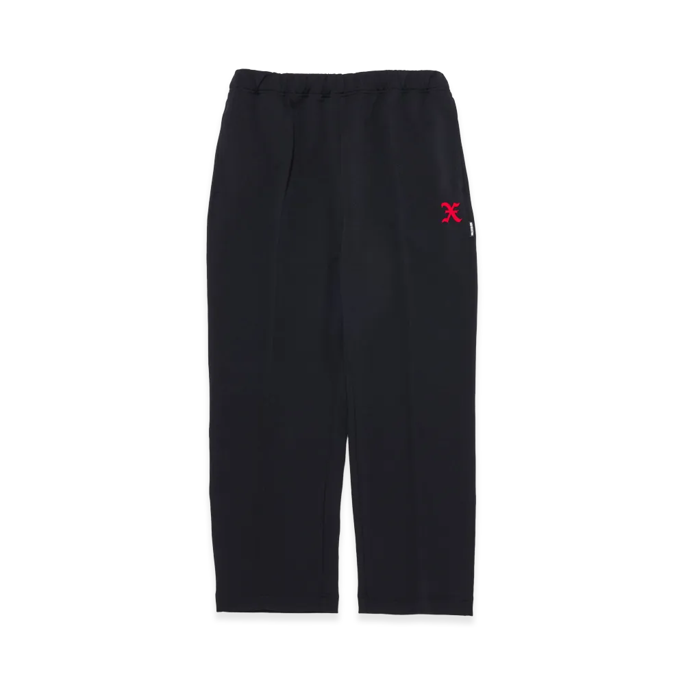 GOD SELECTION XXX Initial Logo Center crease Trackpants GX-S26-PT-03 "Black"
