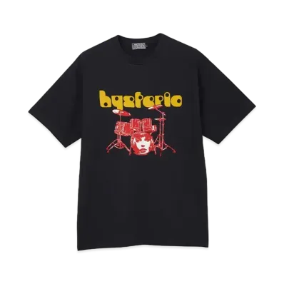 HYSTERIC GLAMOUR Drum Kit Tee "Black"