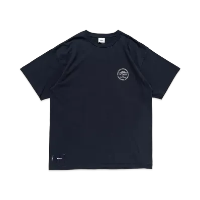 WTAPS Ingredients / Circle / SS / Cotton "Navy"