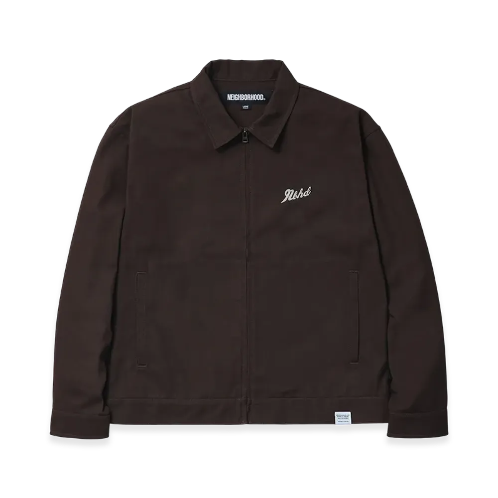 NEIGHBORHOOD Zip Work Jacket "Black"