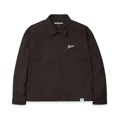 NEIGHBORHOOD Zip Work Jacket "Black"