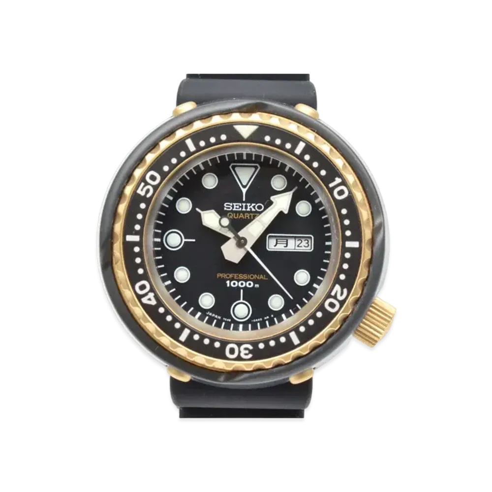 SEIKO Prospex Marine Master Professional 1978 Quartz Divers Reprint Design "Black" SBBN040