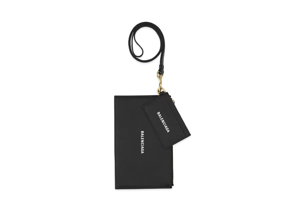 BALENCIAGA Cash Pouch With Card Holder "Black"
