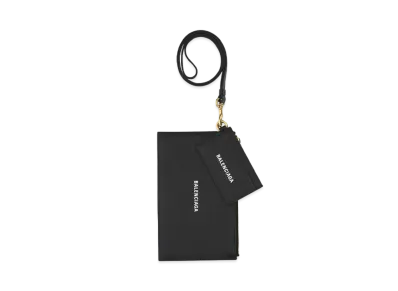 BALENCIAGA Cash Pouch With Card Holder "Black"