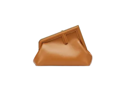 FENDI First Small Leather Bag "Brown"