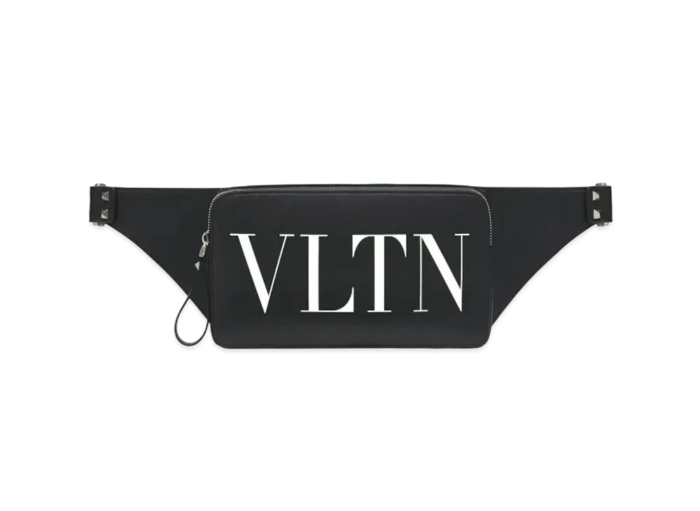 Valentino VLTN Belt Bag "Black/White"
