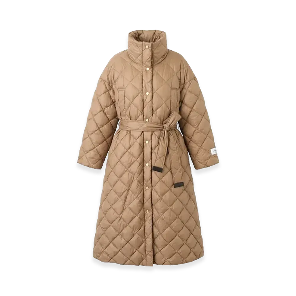 Max Mara the Cube Women's The Cube Trepil Quilted Down Jacket "Camel"