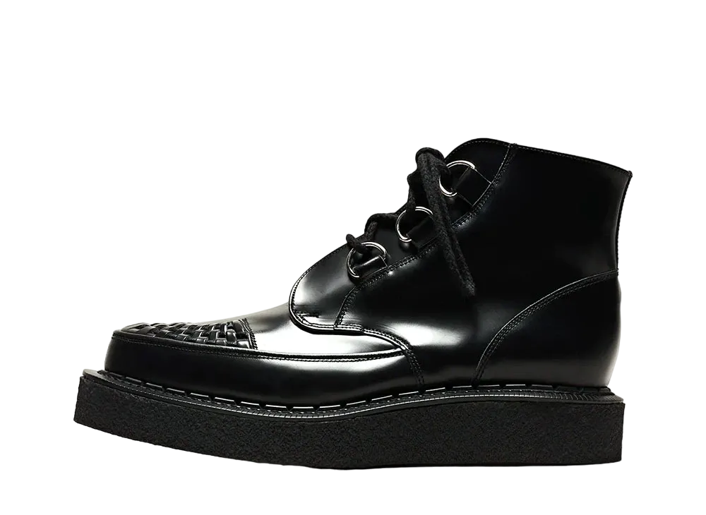 GEORGE COX Women's Skipton Boot No.5 Sole "Black" Modified Leather 13327-V-040