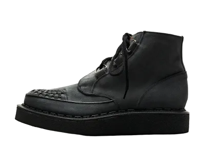 GEORGE COX Skipton Boot No.5 Sole "Charcoal" Suede 13327-V-083