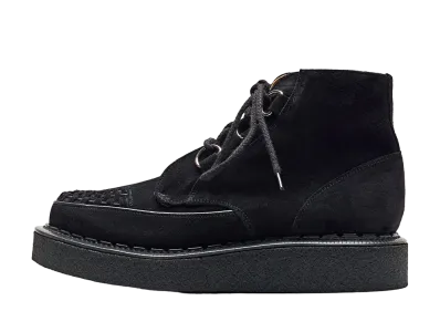 GEORGE COX Skipton Boot No.5 Sole "Black" Suede 13327_V_090