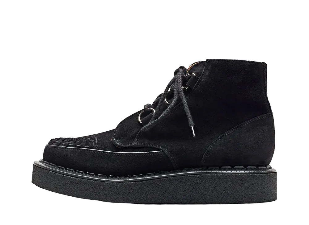 GEORGE COX Women's Skipton Boot No.5 Sole "Black" Suede 13327_V_090