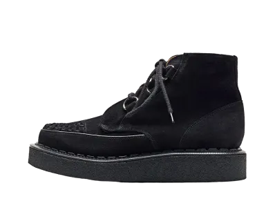 GEORGE COX Women's Skipton Boot No.5 Sole "Black" Suede 13327_V_090