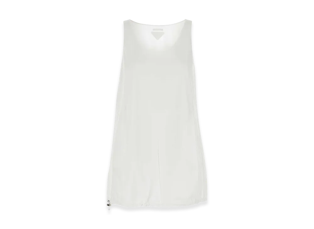 PRADA Women's Cotton Reversibile Mini Dress "White"