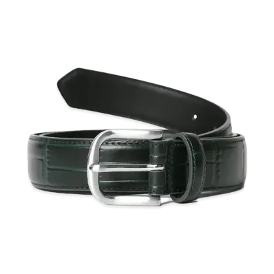 thisisneverthat 2Tone Croc Belt "Green"