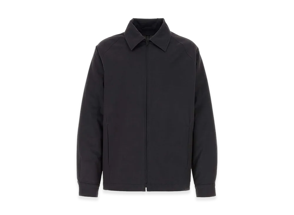 The Row Cotton Blend Pulp Jacket "Black/Slate"