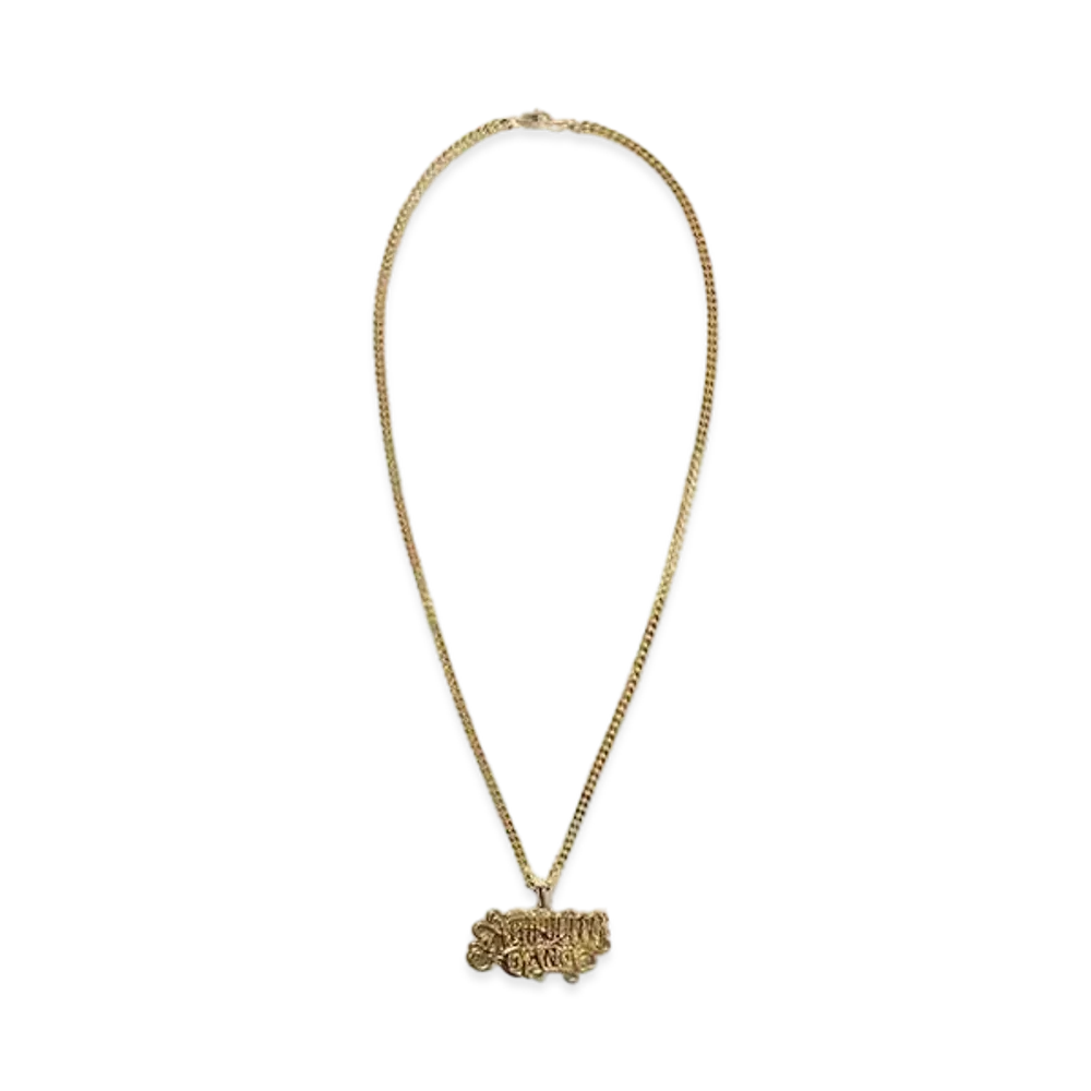 APHRODITEGANG Classic Logo Necklace - Pendant Top 5cm "K18 GOLD"
