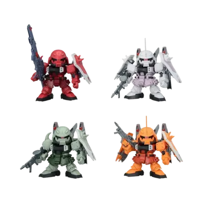 BANDAI "SD BB" -MOBILE SUIT GUNDAM SEED DESTINY- BB Senshi ZGMF Zaku Series Set
