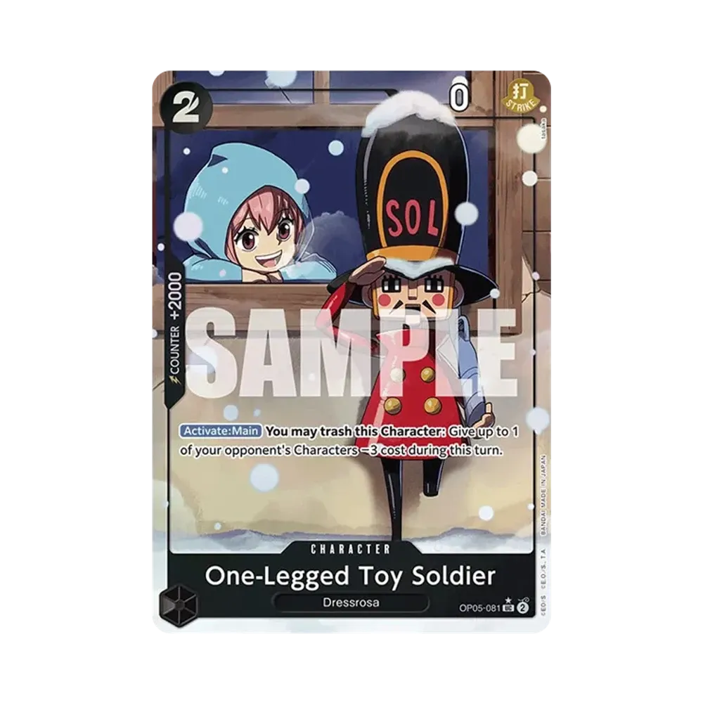 片足の兵隊 UC-P [OP05-081]【英語版】(プレミアムブースター「ONE PIECE CARD THE BEST」)