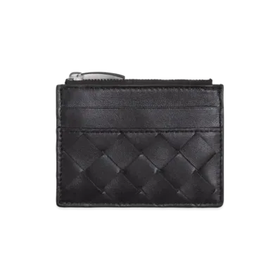 Bottega Veneta Credit Card Holder "Nero"
