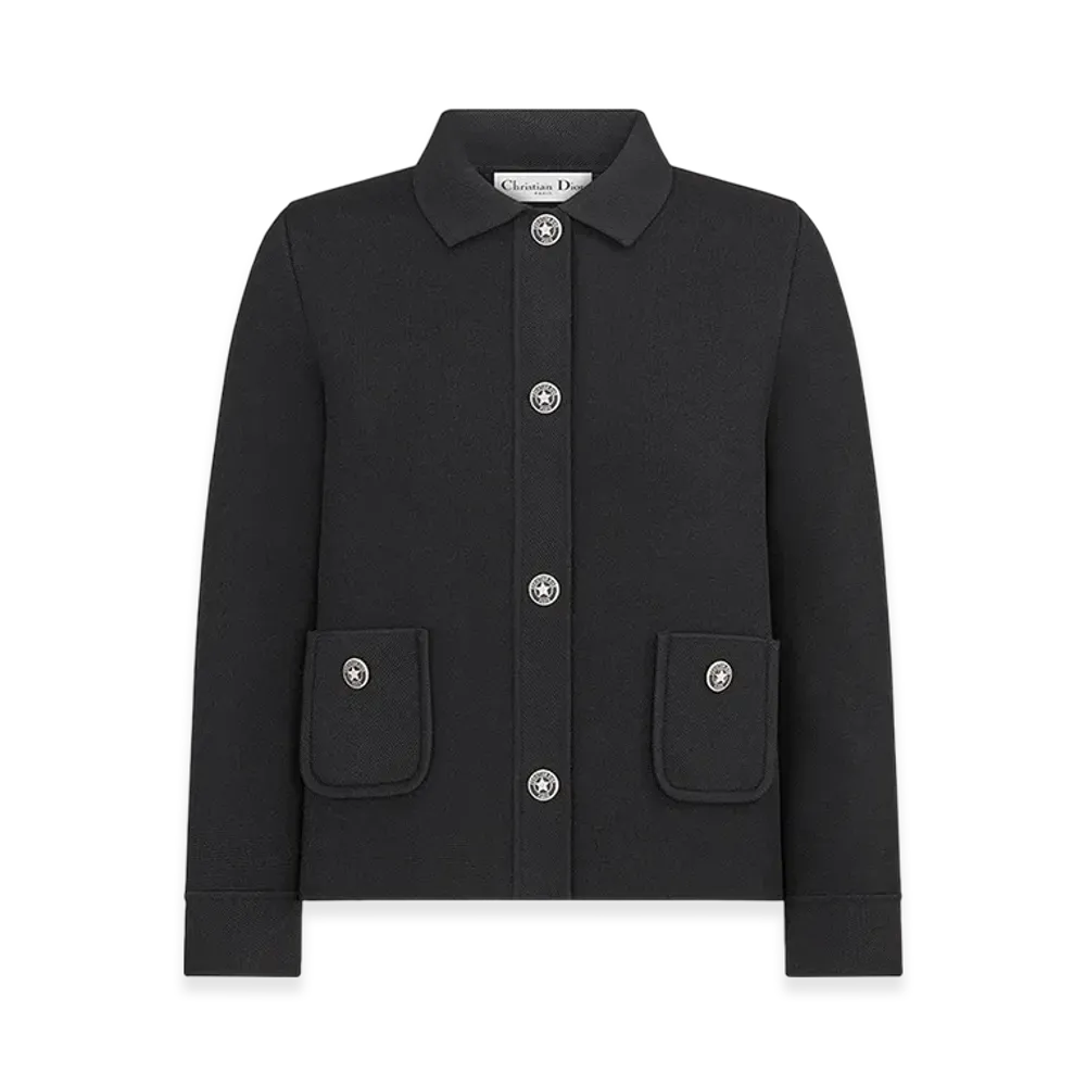 Dior Women's Cropped Jacket "Black"