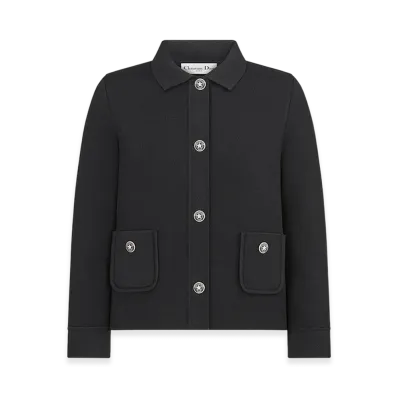 Dior Women's Cropped Jacket "Black"
