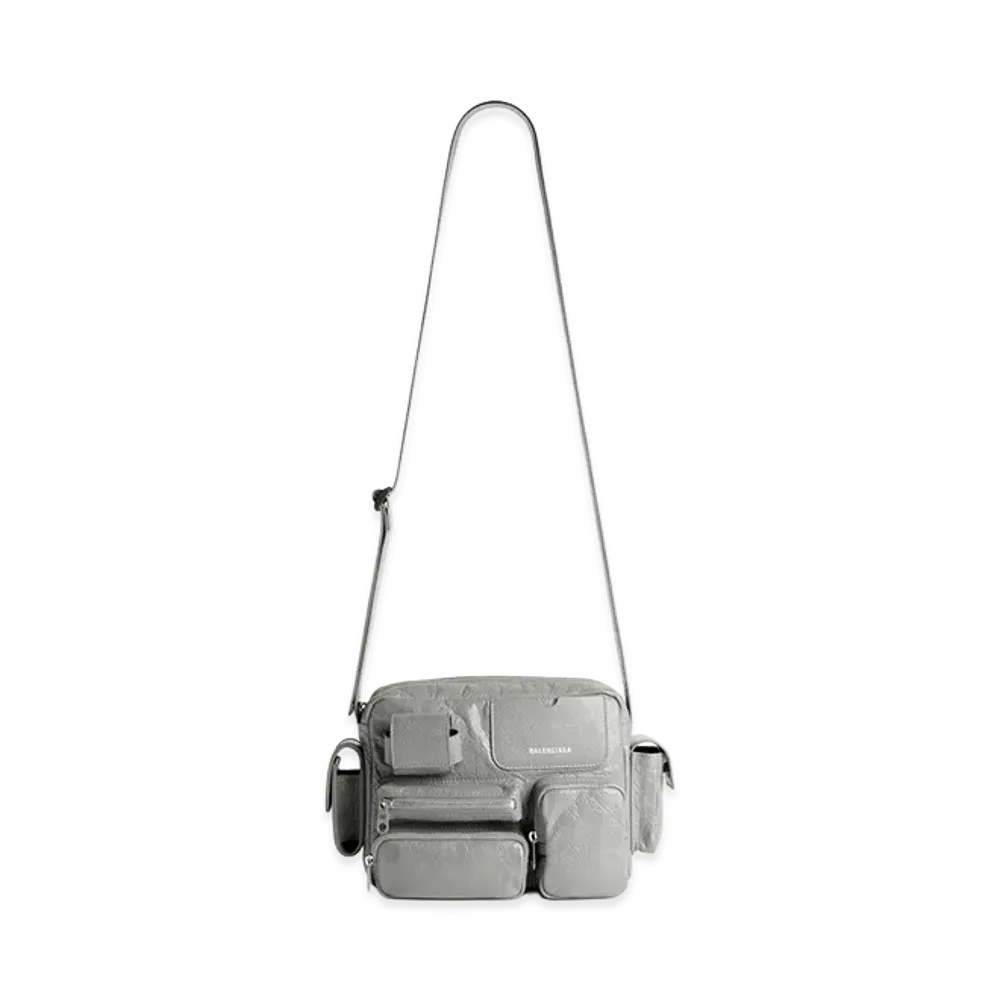 BALENCIAGA Superbusy Camera Bag "Grey"