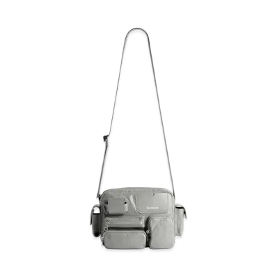 BALENCIAGA Superbusy Camera Bag "Grey"