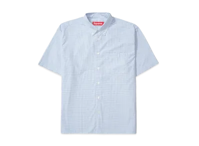 Supreme Gingham S/S Shirt "Blue"