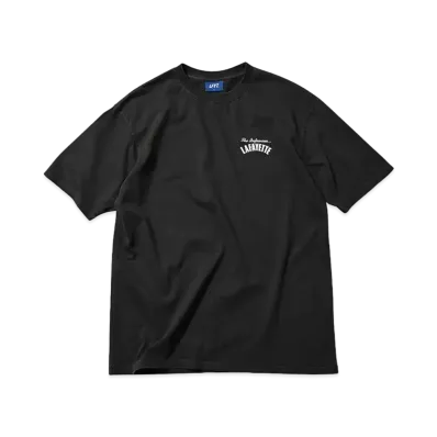 LFYT PIGMENT DYED INFAMOUS LOGO TEE "BLACK"