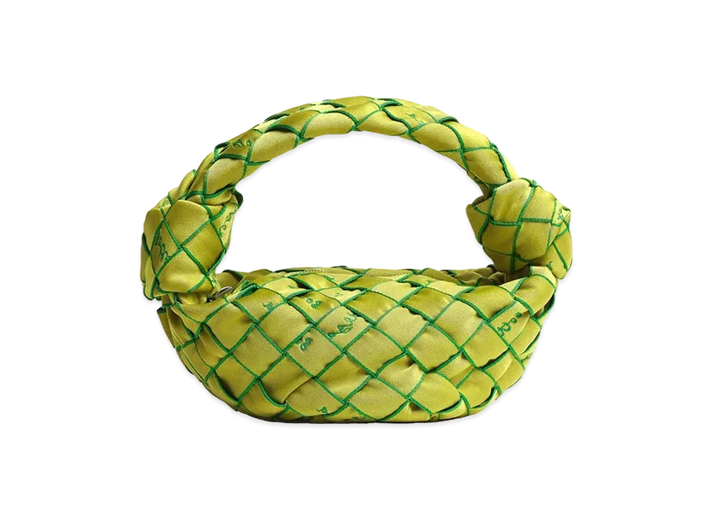 Bottega Veneta Double Knot "Kiwi/Parakeet"