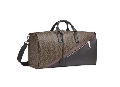 FENDI Medium Duffel Fabric Bag Large "Brown"