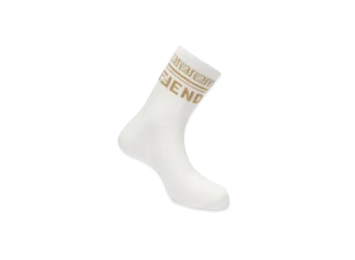 FENDI x Versace Fendace Logo White Cotton Socks "White"