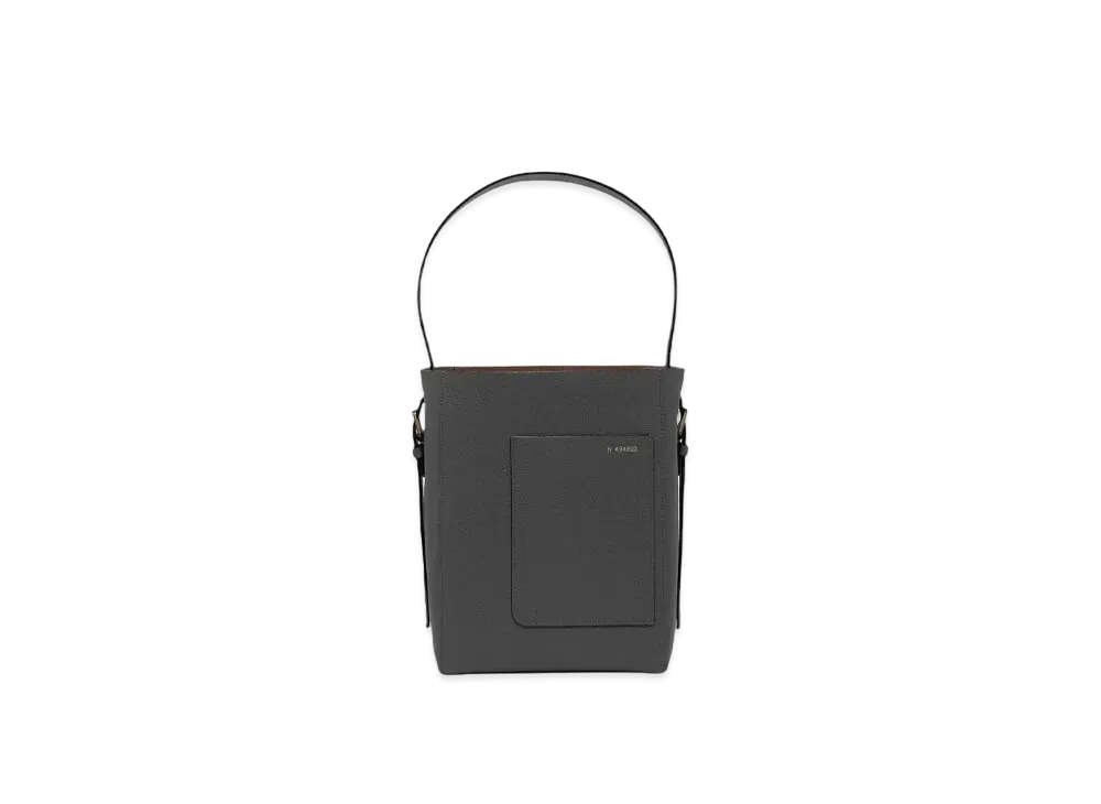 Valextra Bucket Small Bag "Dark Gray"