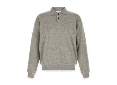 The Row 'Ry Top' Polo Shirt "Gray"