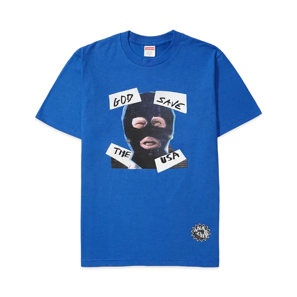 Supreme God Save Us Tee "Royal"