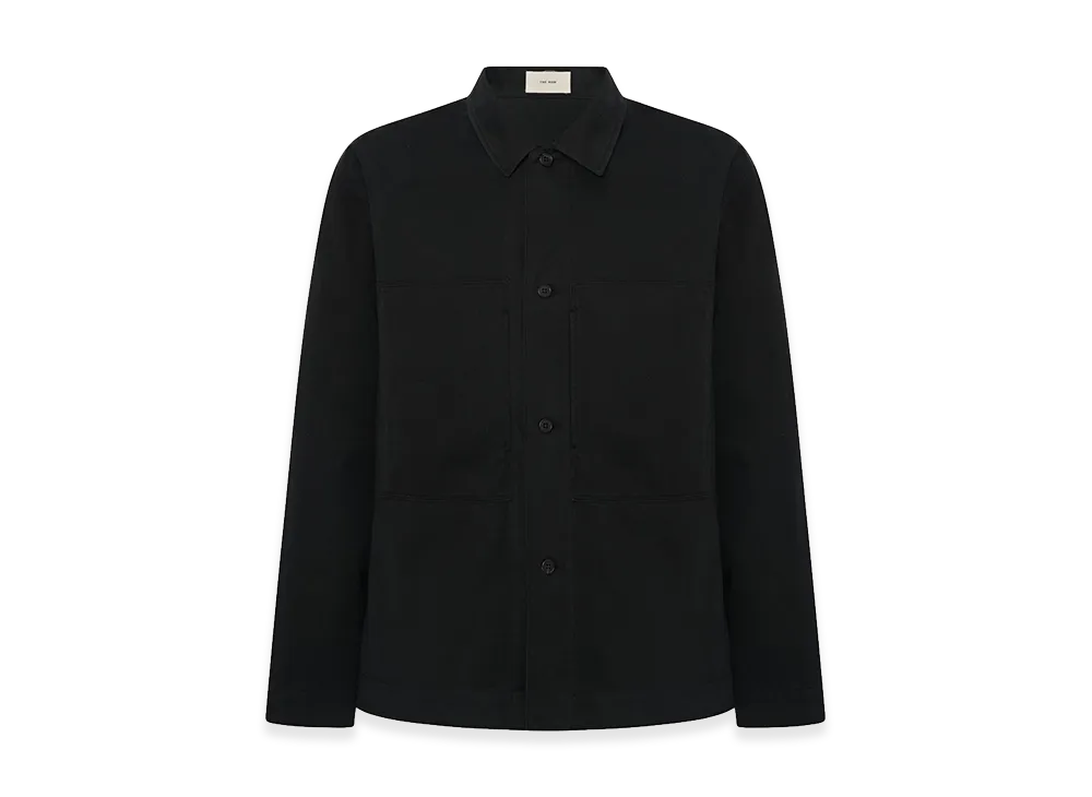 The Row Samir Cotton Jacket "Black"