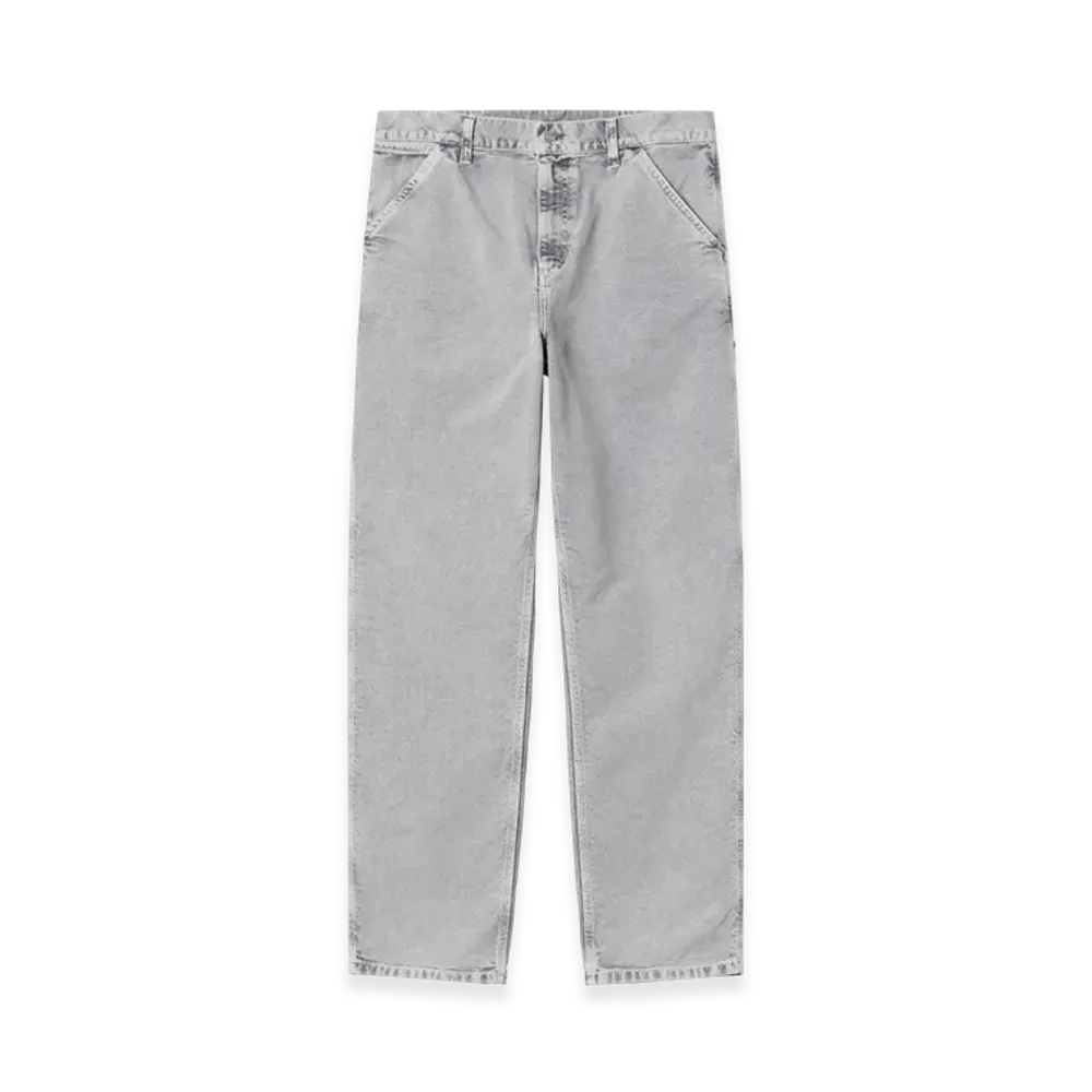 Carhartt WIP Single Knee Pant "Black (chalk wash)"