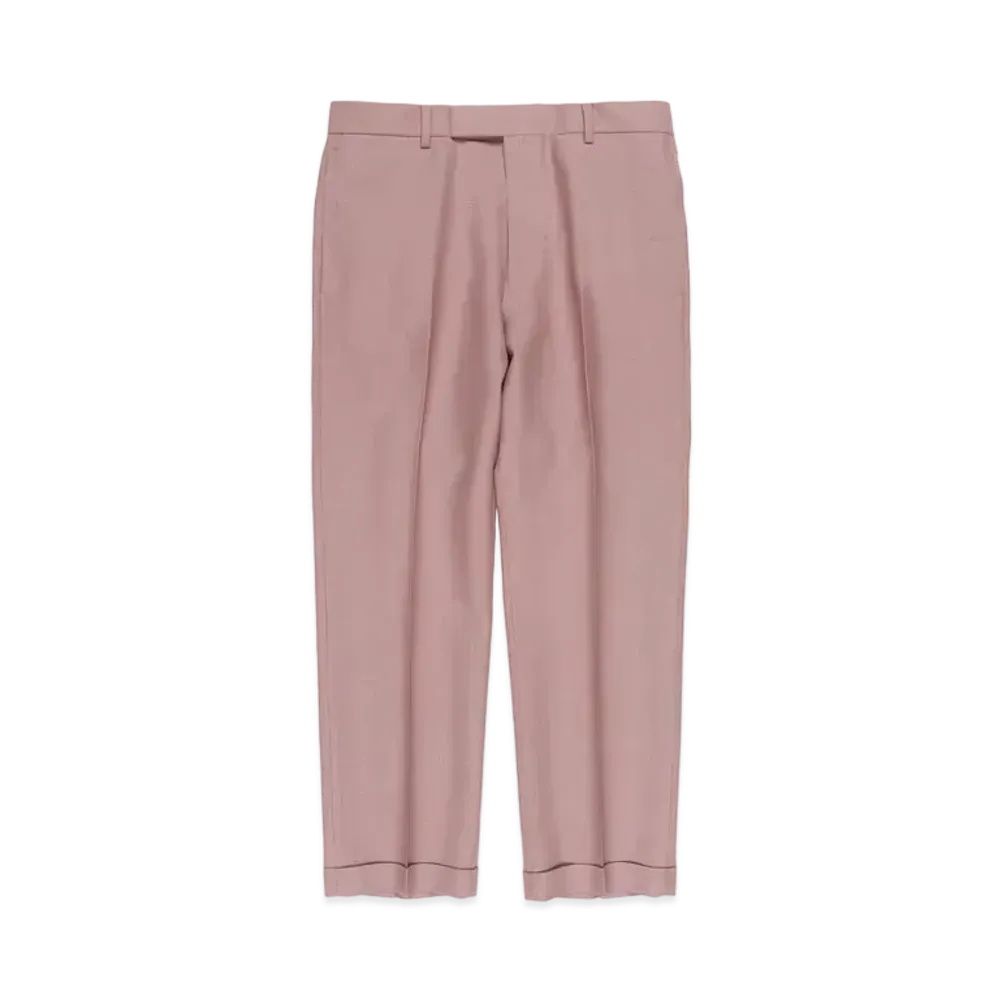WACKO MARIA STRAIGHT TROUSERS "Pink"