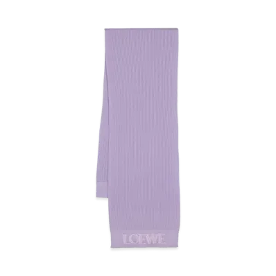 LOEWE Women's Scarfs "Lilac"