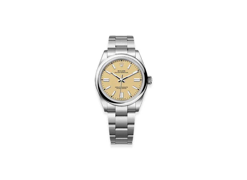 ROLEX Oyster Perpetual 41mm Oystersteel 134300 "Beige"