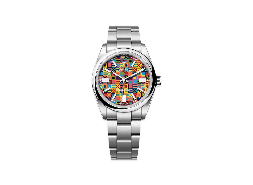 ROLEX Oyster Perpetual 41 Oystersteel "Multicolor"