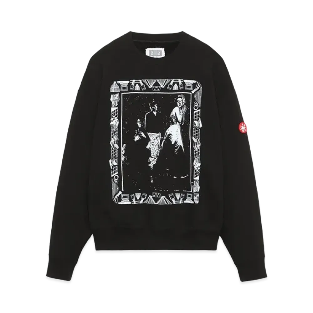 Cav Empt (C.E) ZIGGURAT FRAME CREW NECK "Black"