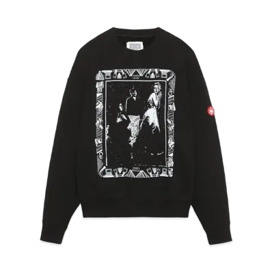 Cav Empt (C.E) ZIGGURAT FRAME CREW NECK "Black"