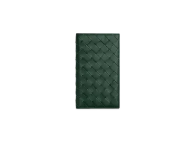 Bottega Veneta Long Wallet With Removable Pocket "Raintree"