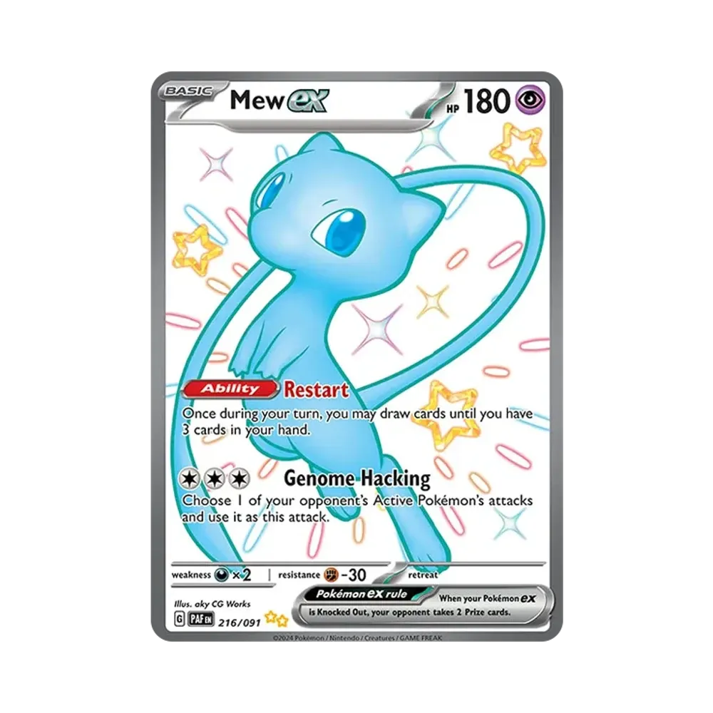 Mew ex SUR [PAF EN 216/091](Scarlet & Violet "Paldean Fates")