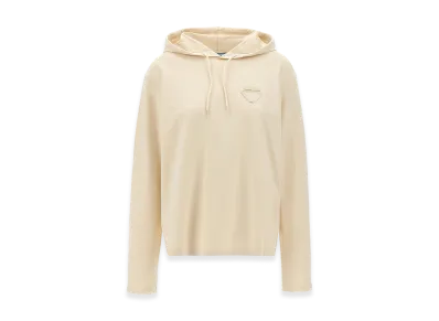 PRADA Women's Logo Hoodie "Beige"