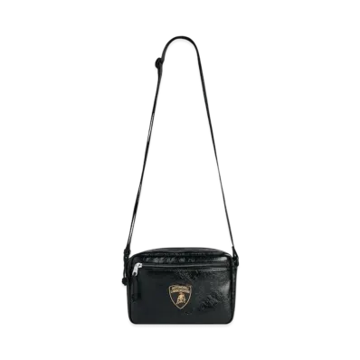 BALENCIAGA Automobili Lamborghini Explorer Shoulder Bag "Black"